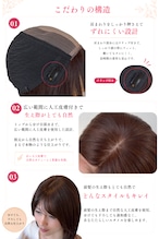 商品名【アンジェラ】人毛フルウィッグ