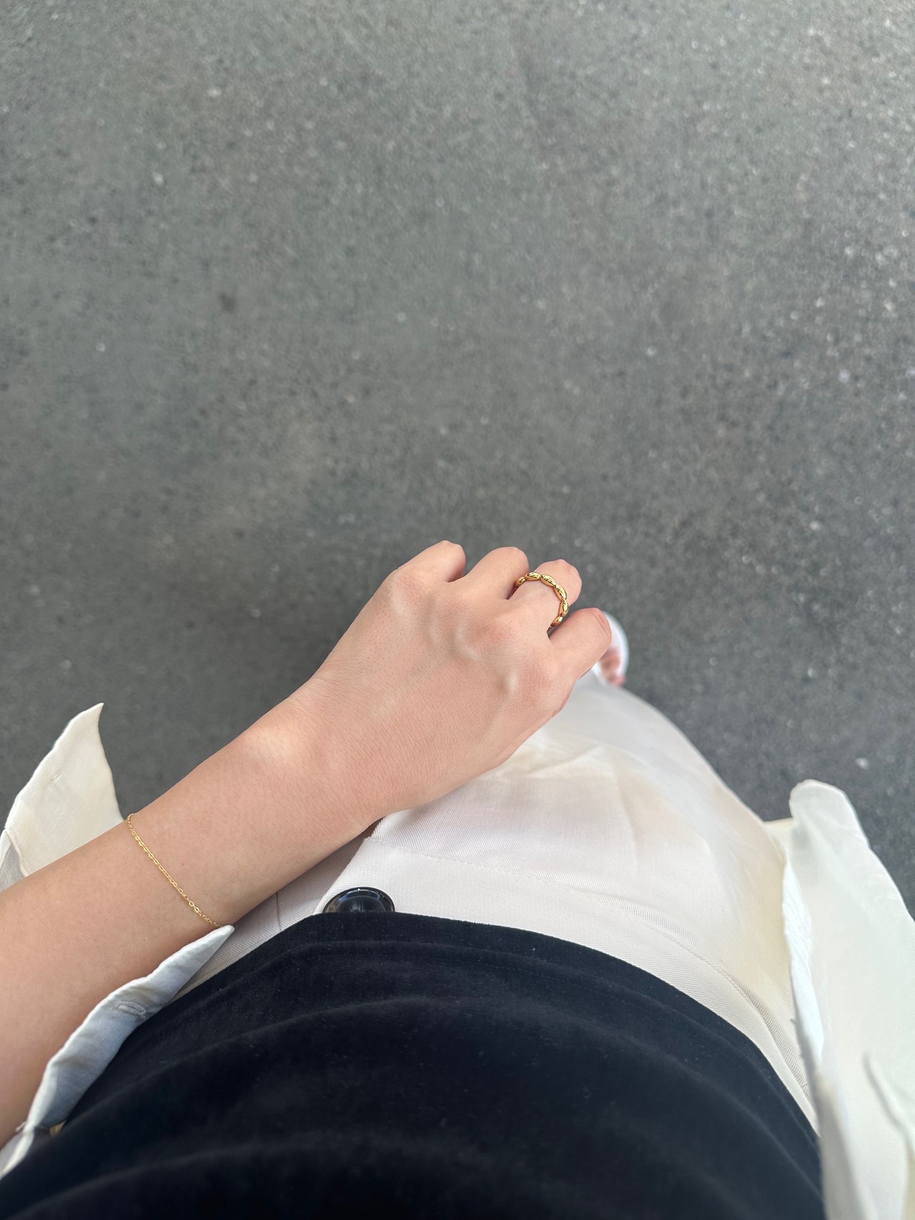 S925 スキンラインブレスレット