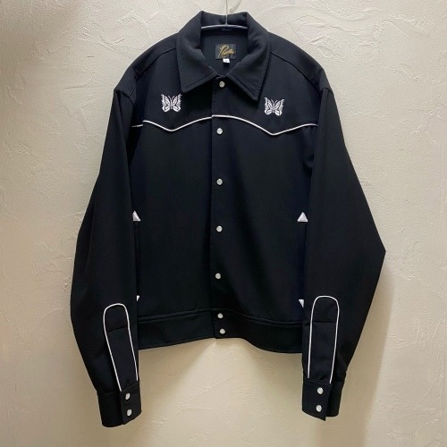 NEEDLES ニードルズ PIPING COWBOY JACKET ブラック系 【代官山04】