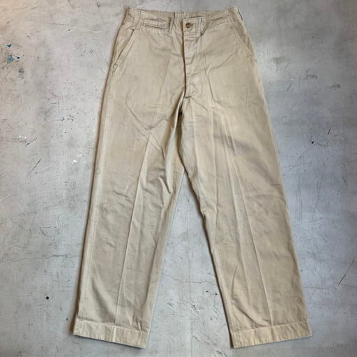 【極美品】50S U.S ARMY CHINO PANTS ミリタリーチノ 希少