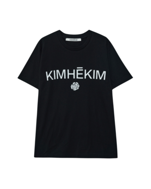 [KIMHEKIM] Kimhekim Rose T-Shirt (Black) 正規品 韓国ブランド 韓国通販 韓国代行 韓国ファッション キムヘキム 日本 店舗