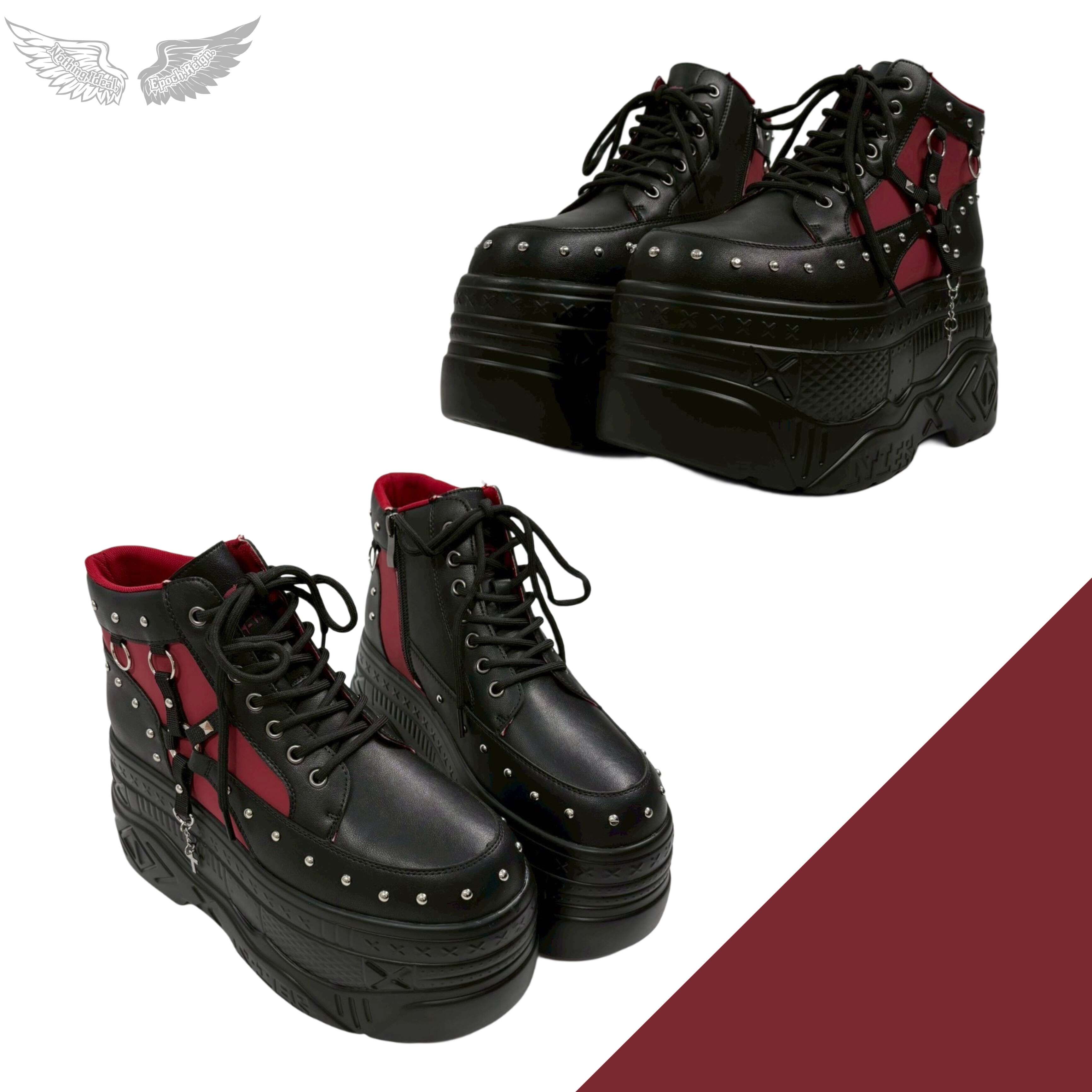 ゾロ目の日限定大特価】1/2GOTHIC厚底スニーカーガチャ【各サイズ3点