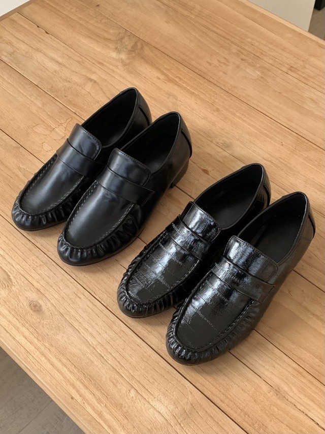 [BELLMI] classic wave loafer (2color)