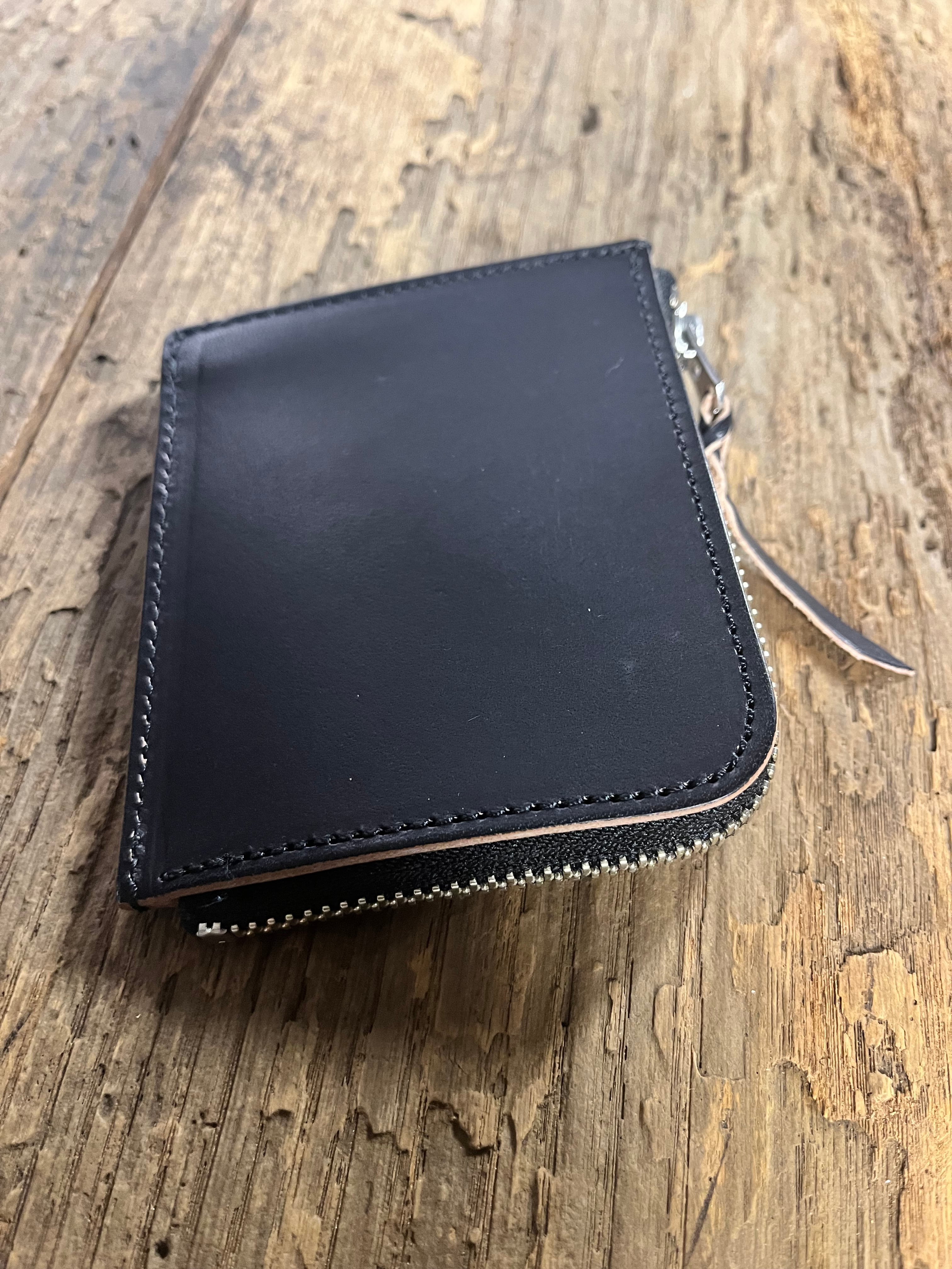 Lファスナーコンパクト TH006 丘染ブラック | TRAVISHOOD