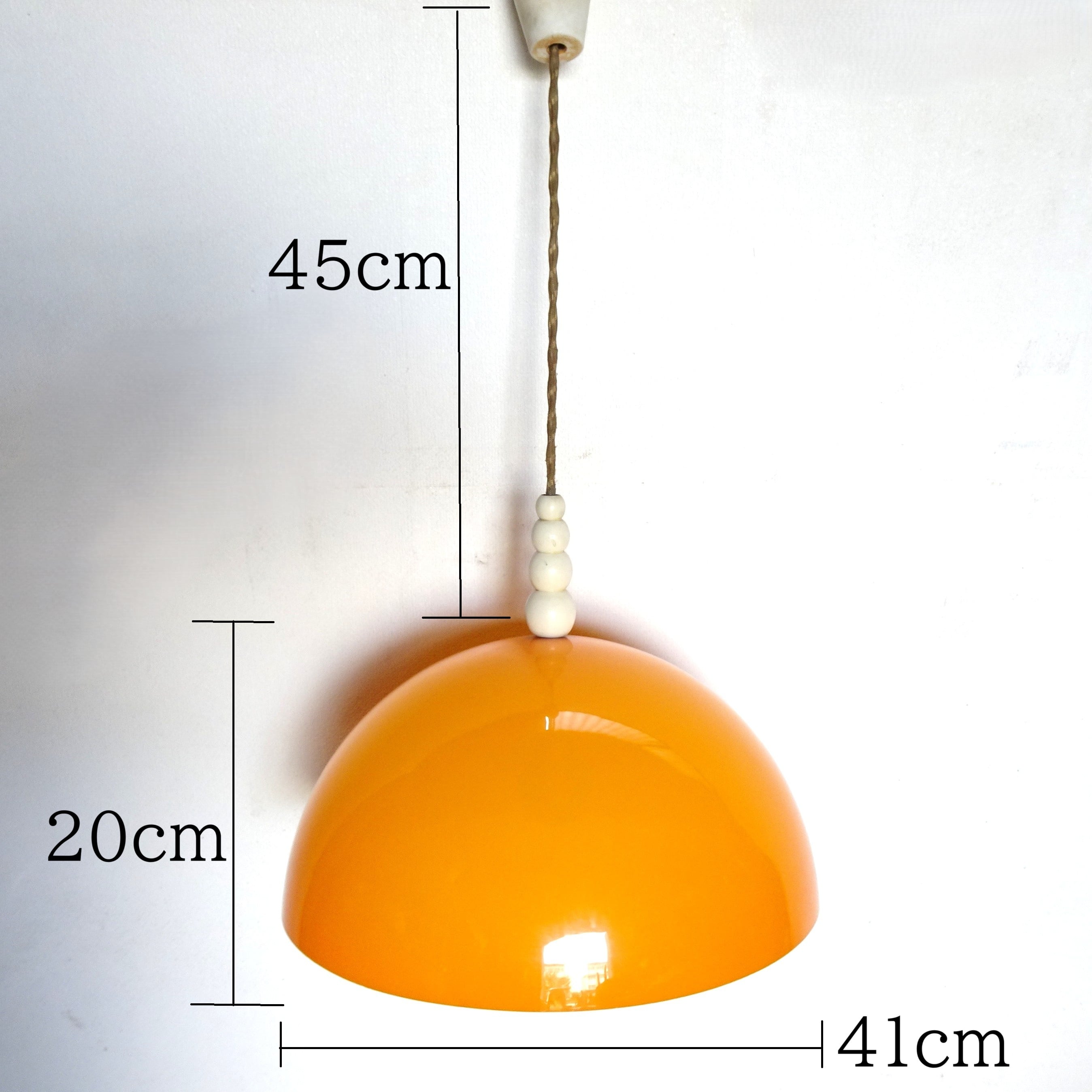 レトロ　オレンジ　ペンダントライト ナショナル レトロペンダントライト オレンジ – store by roovice