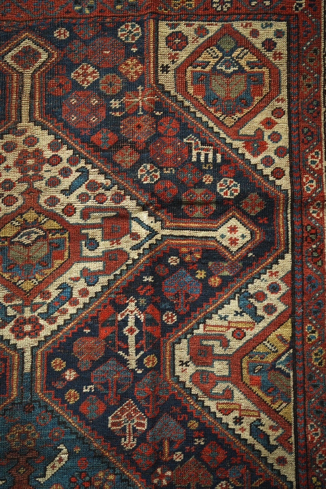 550-Antique Khamse rug | 手織りのヴィンテージラグ専門店 550-Antique Khamse rug | 手織りのヴィンテージラグ専門店