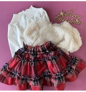 ルプティモ / le petit mo / プードルパフTシャツ / 韓国子供服 / キッズ / 26winter〖取寄〗*XS~XL*