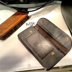 　KLW  LW-03-DB-BRI Tracker Wallet（高級ブライドルレザー）Long Wallet hand sewing