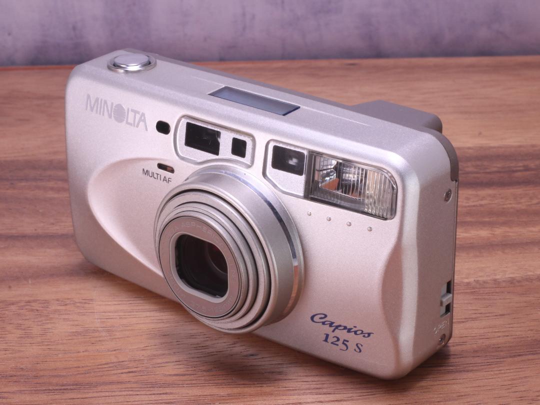 【極美品✨完動品】MINOLTA Capios125S フィルムカメラ