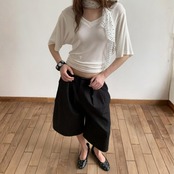 Souvenir Volume Half Pants F0658