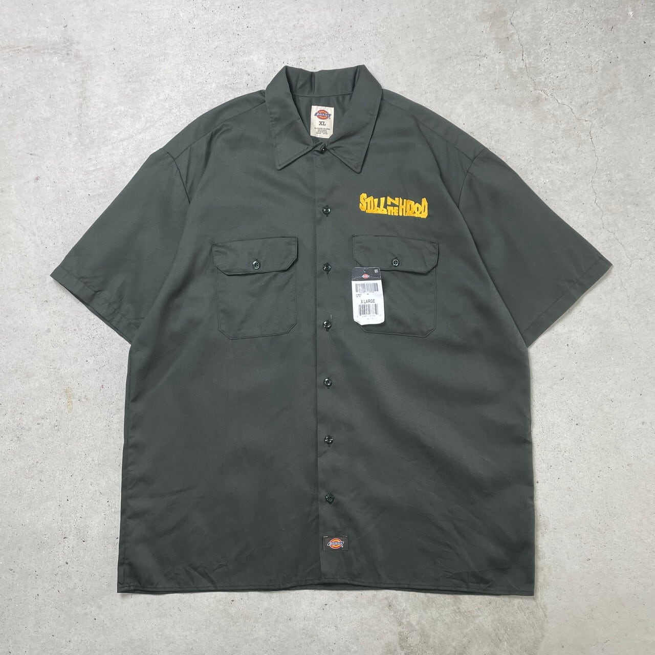 DEADSTOCK NOS Dickies ディッキーズ ワークシャツ 半袖シャツ STILL N