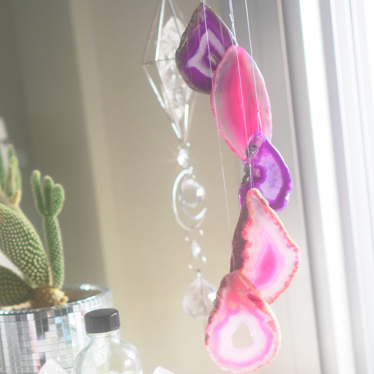 Pink Moment - アゲートヒーリングチャイム / Agate Healing Chime 1229