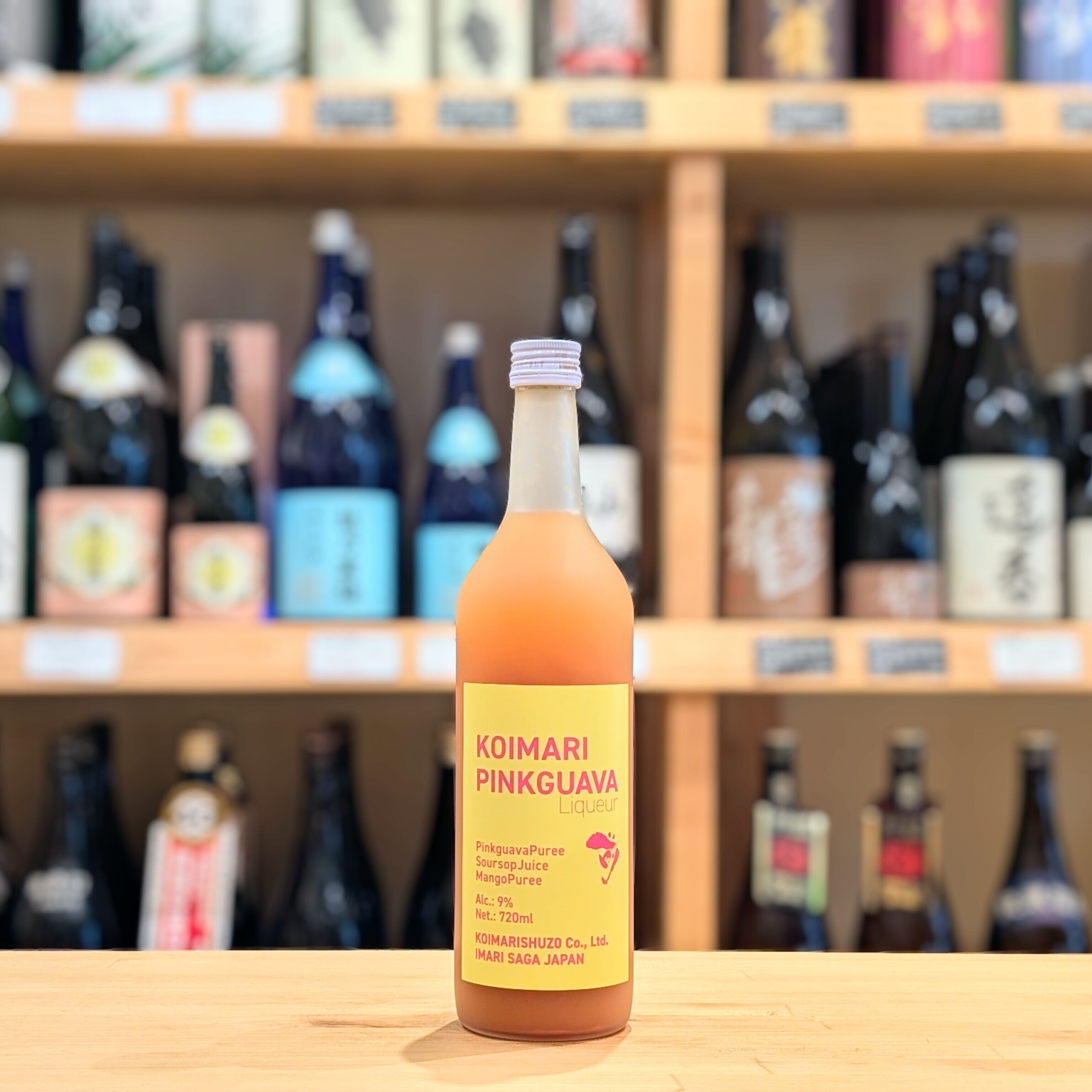 KOIMARI PINK GUAVA（コイマリ ピンクグァバ）720ml【日本酒】 | 千鳥