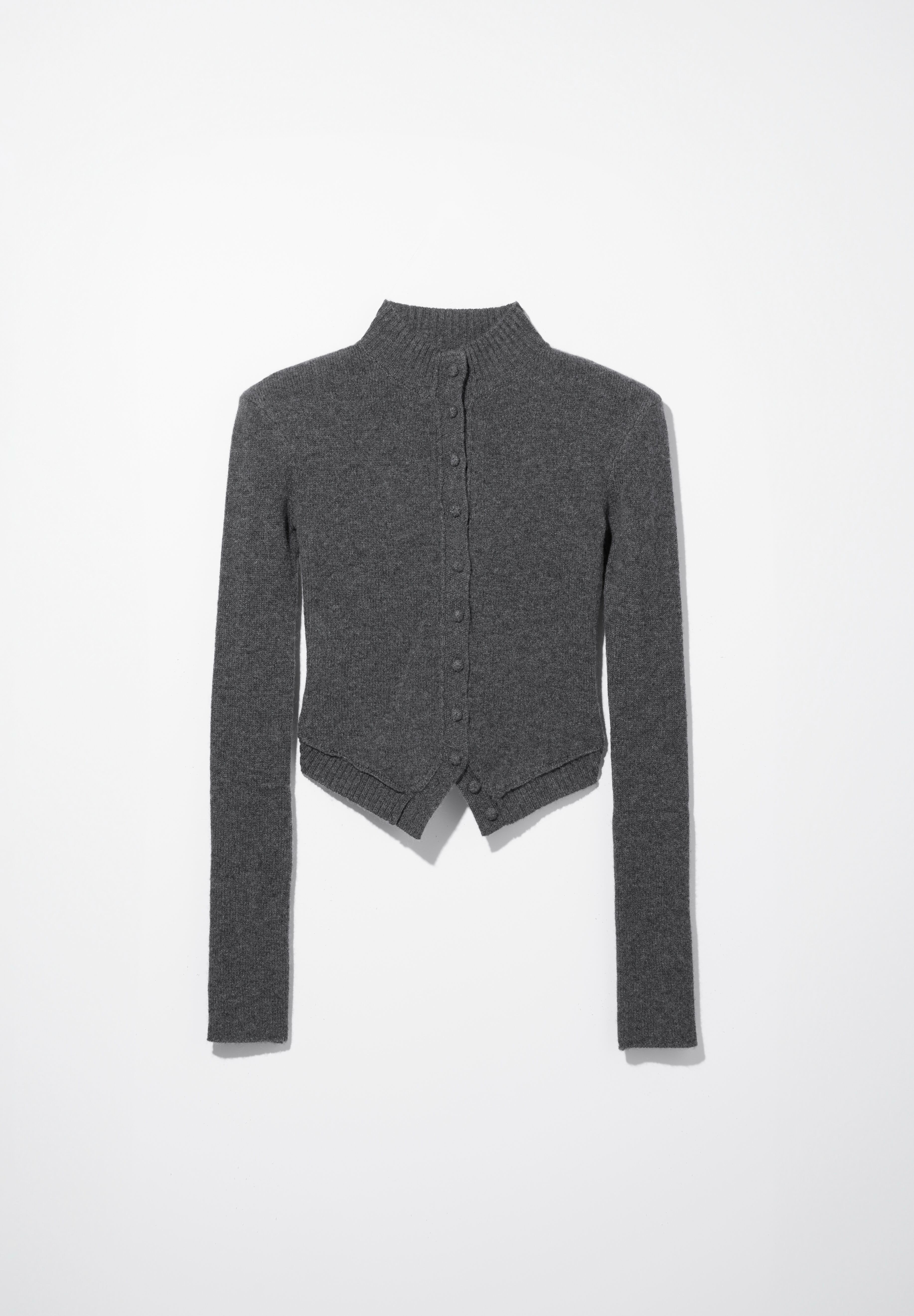 【mukcyen】yak arc cardigan