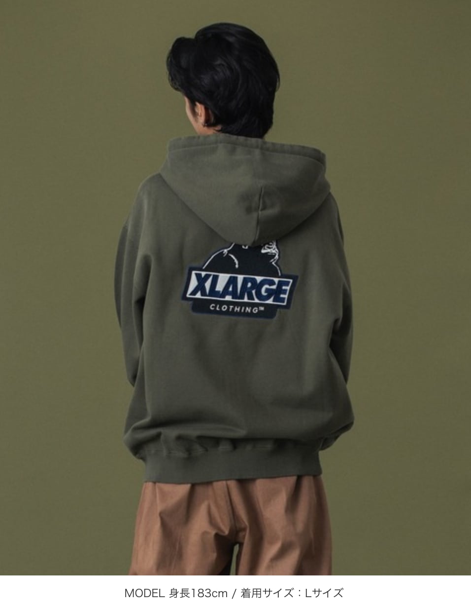 XLARGE×#FR2 コラボ パーカー XLARGE エクストララージ FR2 Hoodie 黒 M パーカー Xlarge FR2 コラボ　パーカー