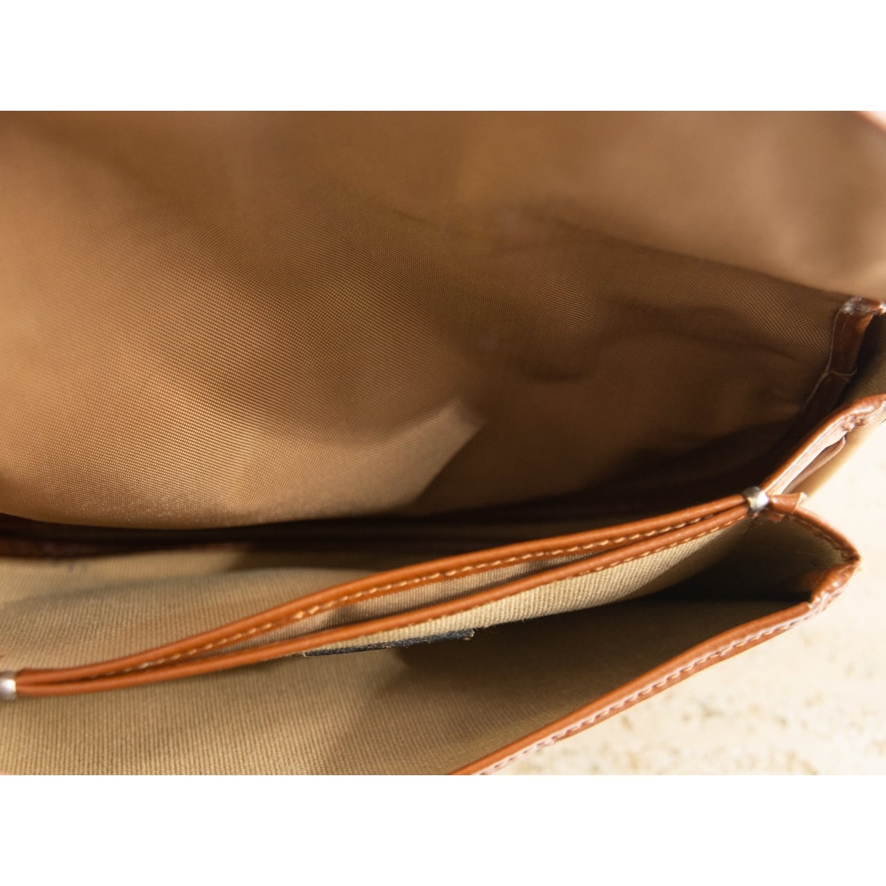 【LANCEL PARIS】Made in France Canvas × Leather Crossbody Bag（ランセル フランス製 キャンバスレザークロスボディバッグ ショルダーバッグ）