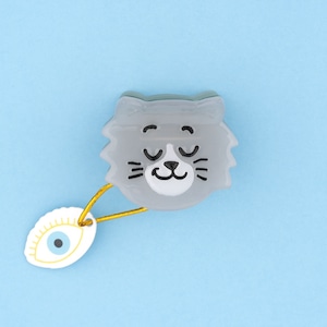 «即納» Coucou Suzette Grey Cat Mini Hair Claw