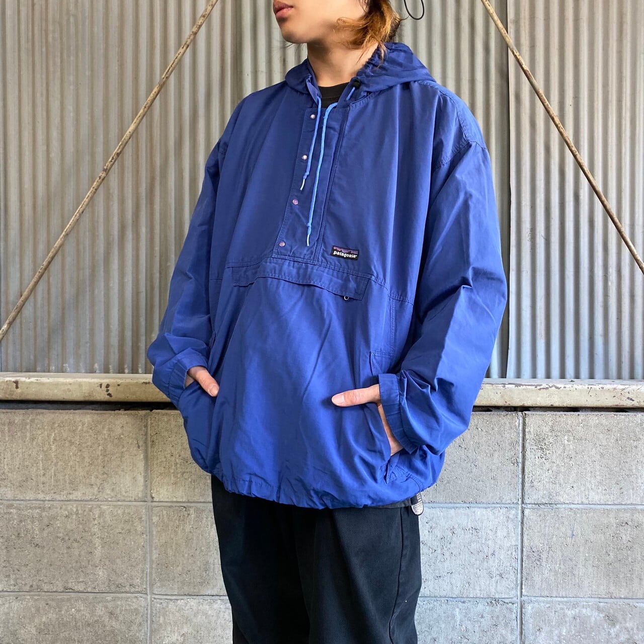 90年代 ビンテージ 雪無しタグ patagonia パタゴニア バギーズプル  