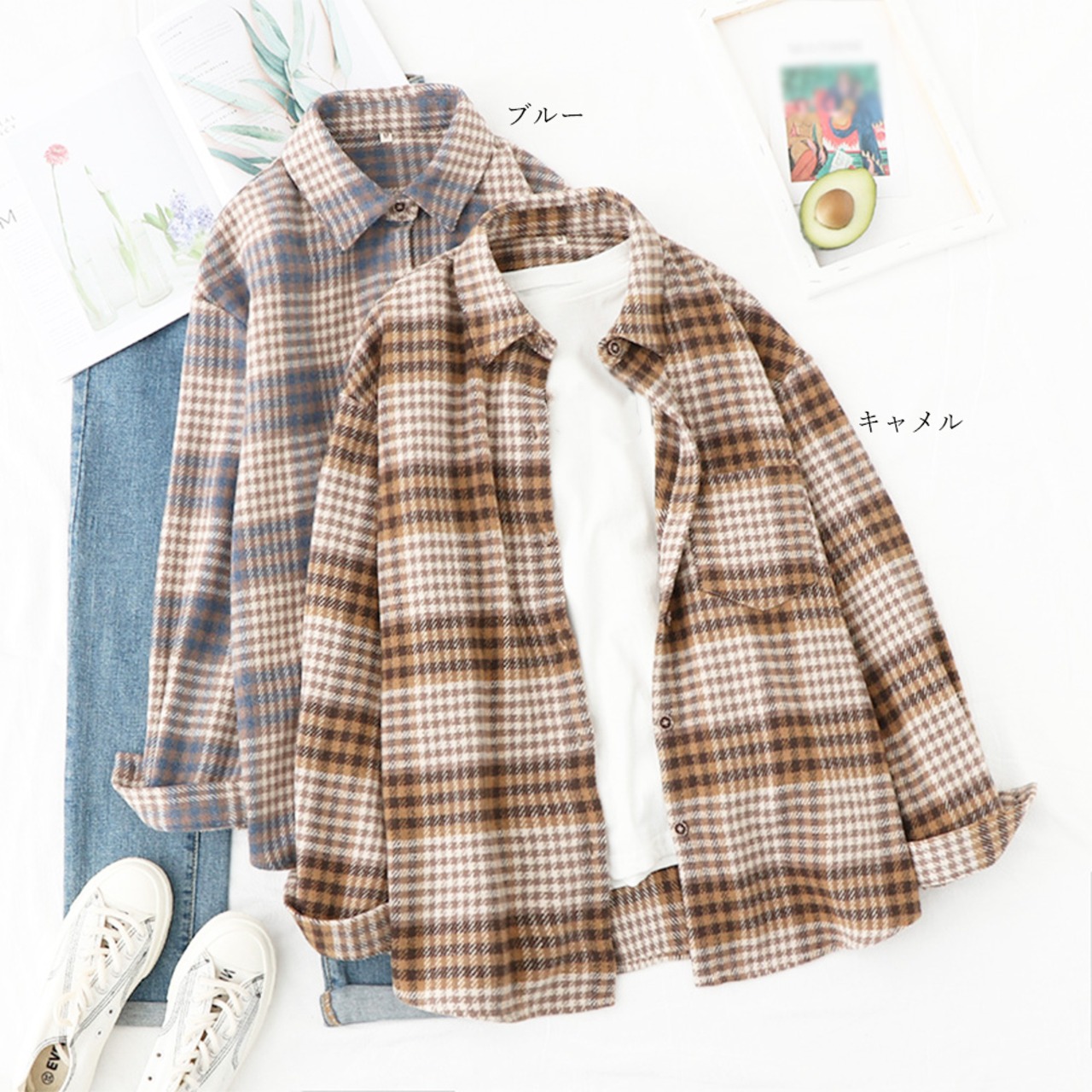 MSGR ぽく チェック柄ネルシャツ M 