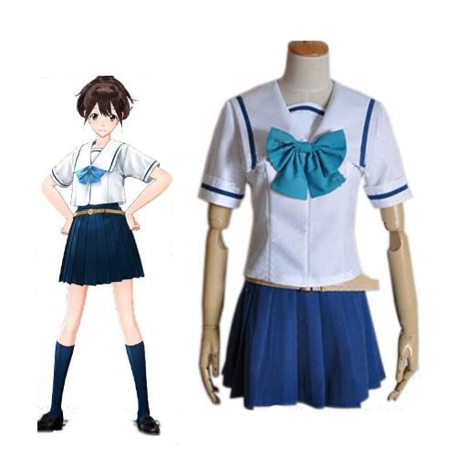制服スタイル コスプレ衣装 K4017 ROBOTICS NOTES（ロボティクス・ノーツ）中央種子島高校 女子