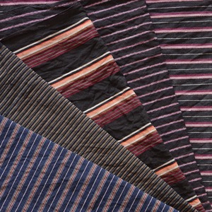 Japanese Fabric Scraps Set Cotton Stripe Pattern Vintage B5 | 古布 端切れ 木綿 セット 縞模様 リメイク素材 ジャパンヴィンテージ ファブリック テキスタイル ハンドメイド 生地 B5