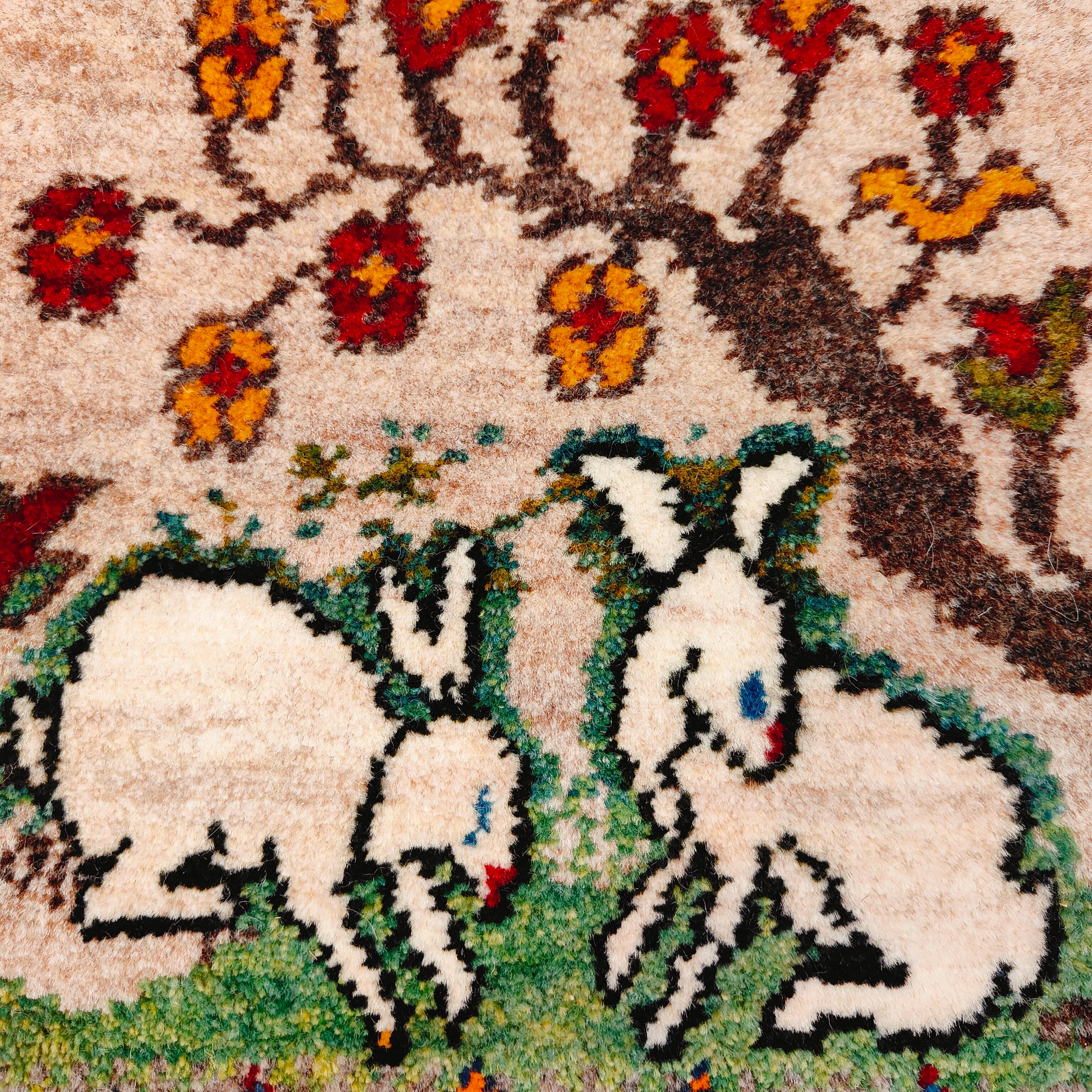 ギャッベ / Gabbeh 直径38cm | Sena Collection