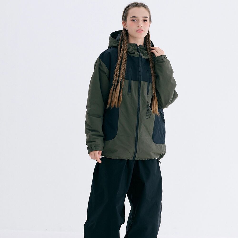 23-24 BSRABBIT HIGH HOODED JACKET スノーボード ウェア ジャケット 