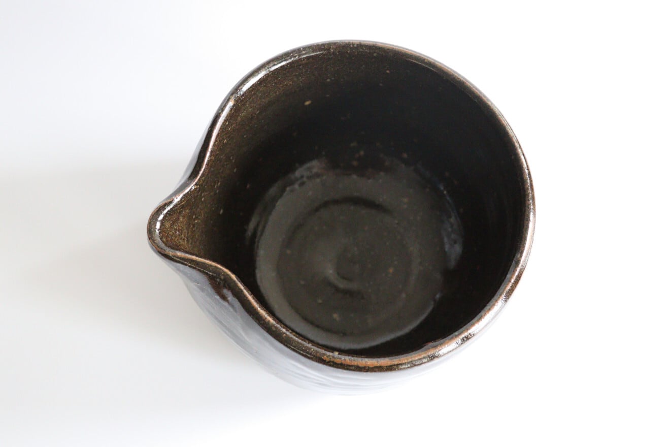 成井窯 片口鉢 | ao+水玉