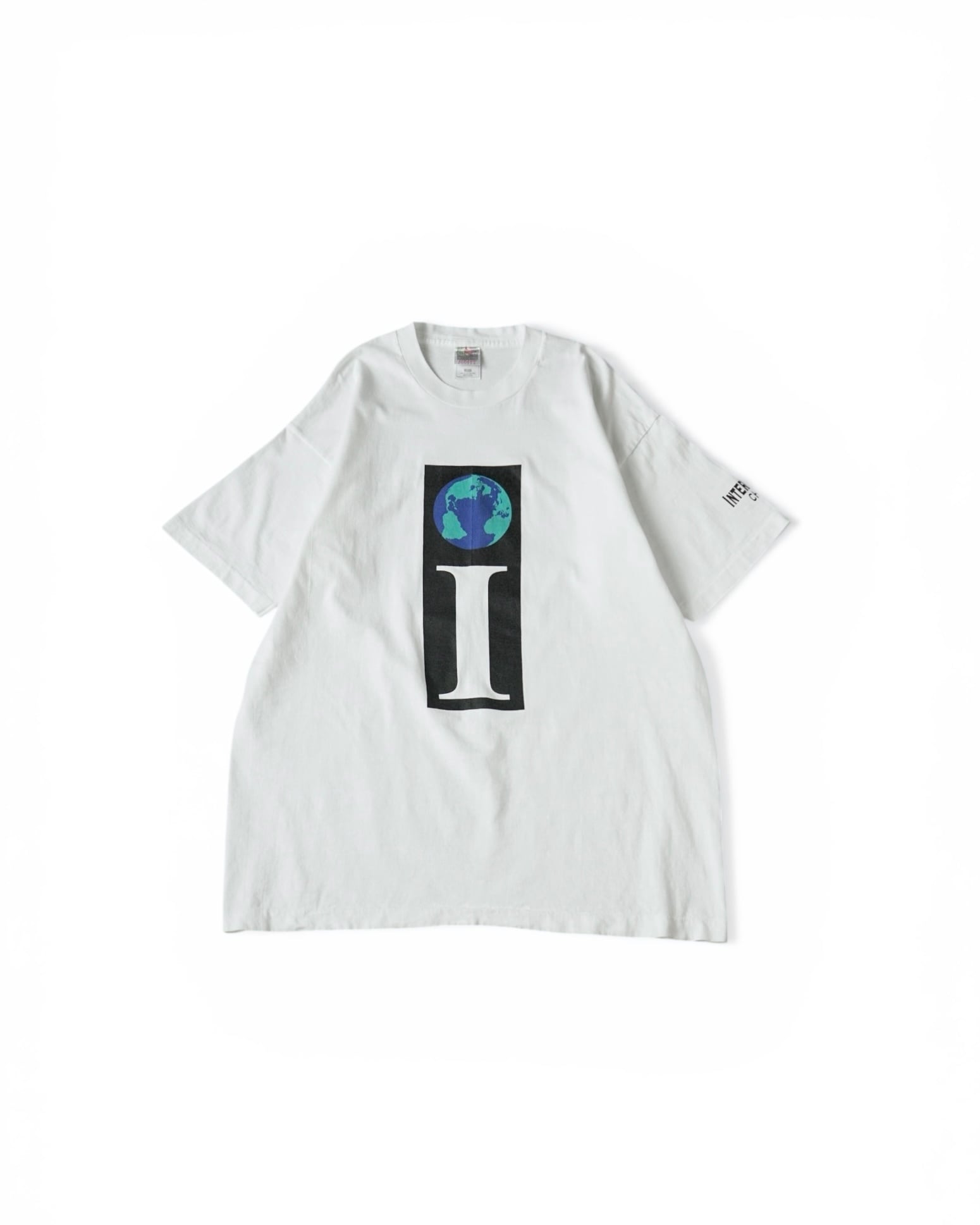 INTERNATIONAL CHANNEL T-shirt 90s made in usa