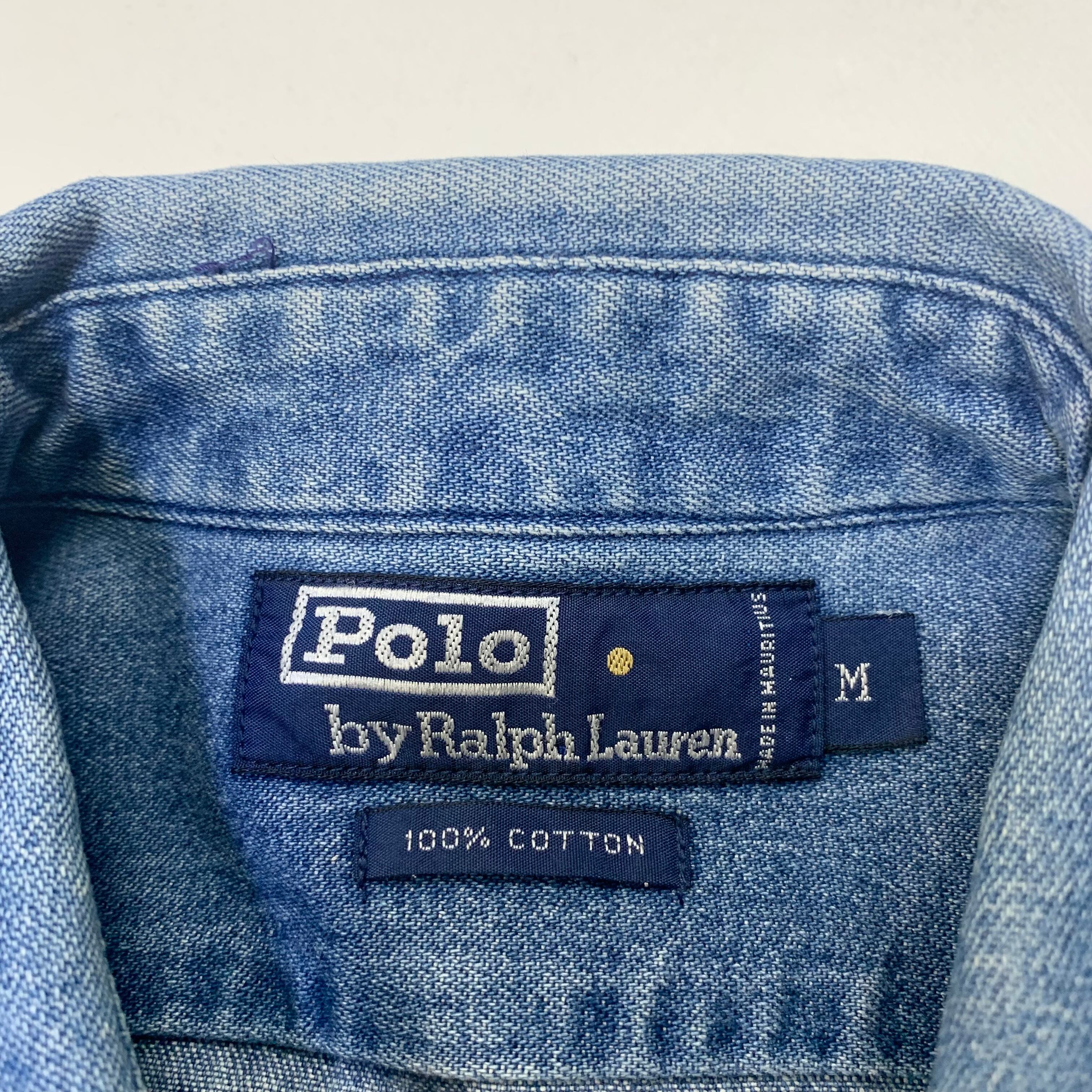 Ralph Lauren デニムシャツ モーリシャス ラルフローレン 待望の再販