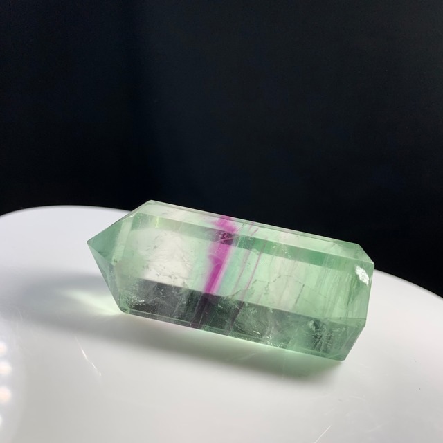 p127透明度抜群✩グリーン系グラデーションフローライト