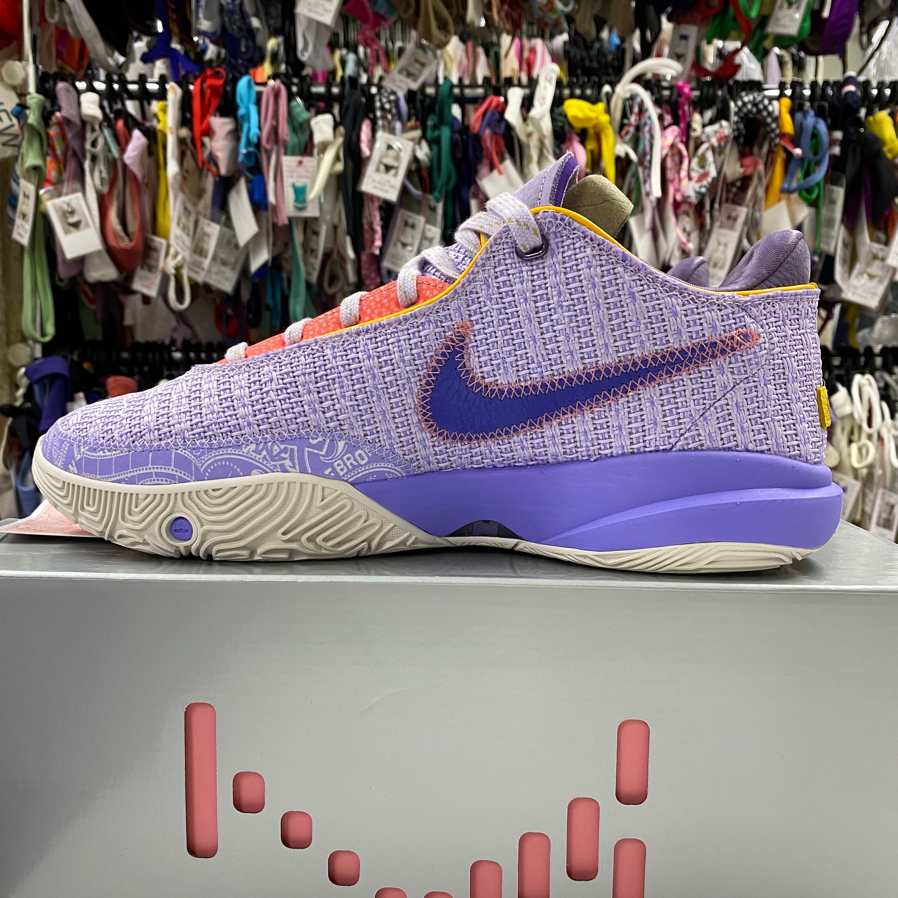 輸入 ナイキ NIKE レブロン20 EP 29cm バイオレットフロスト