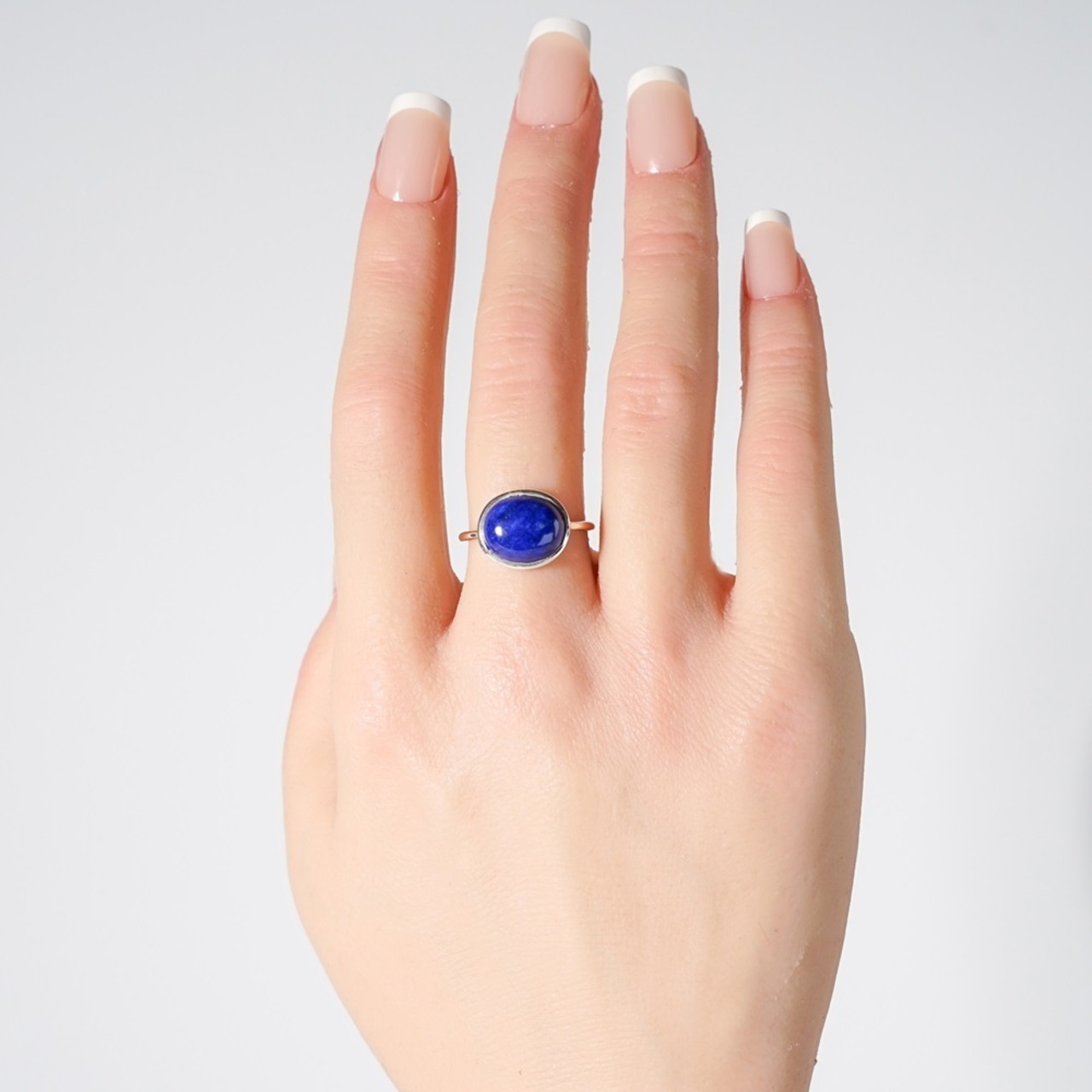 【13号】ラピスラズリ リング(SV)