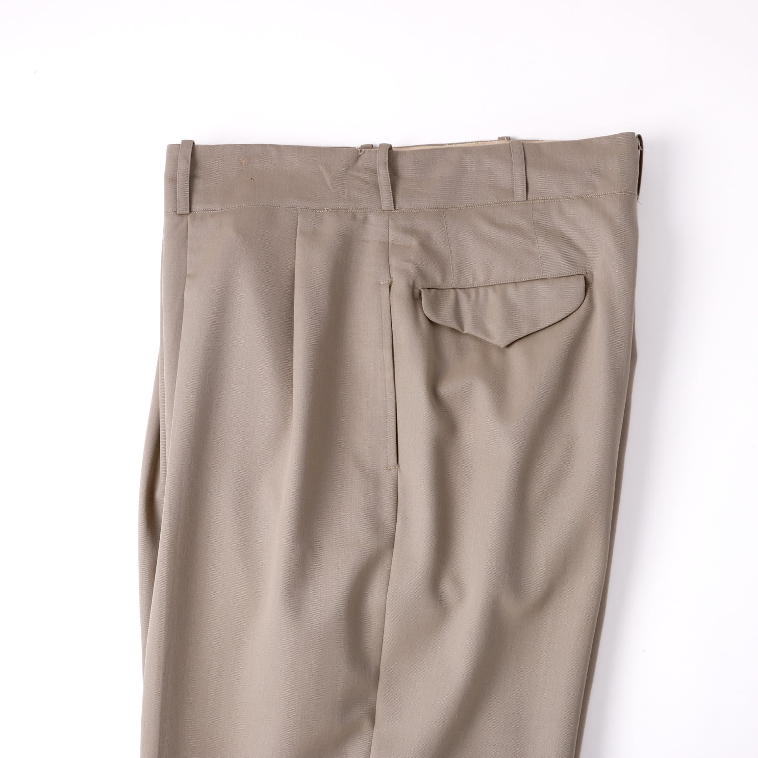 極美品】50s special vintage pants rayon trousers beige Made in USA