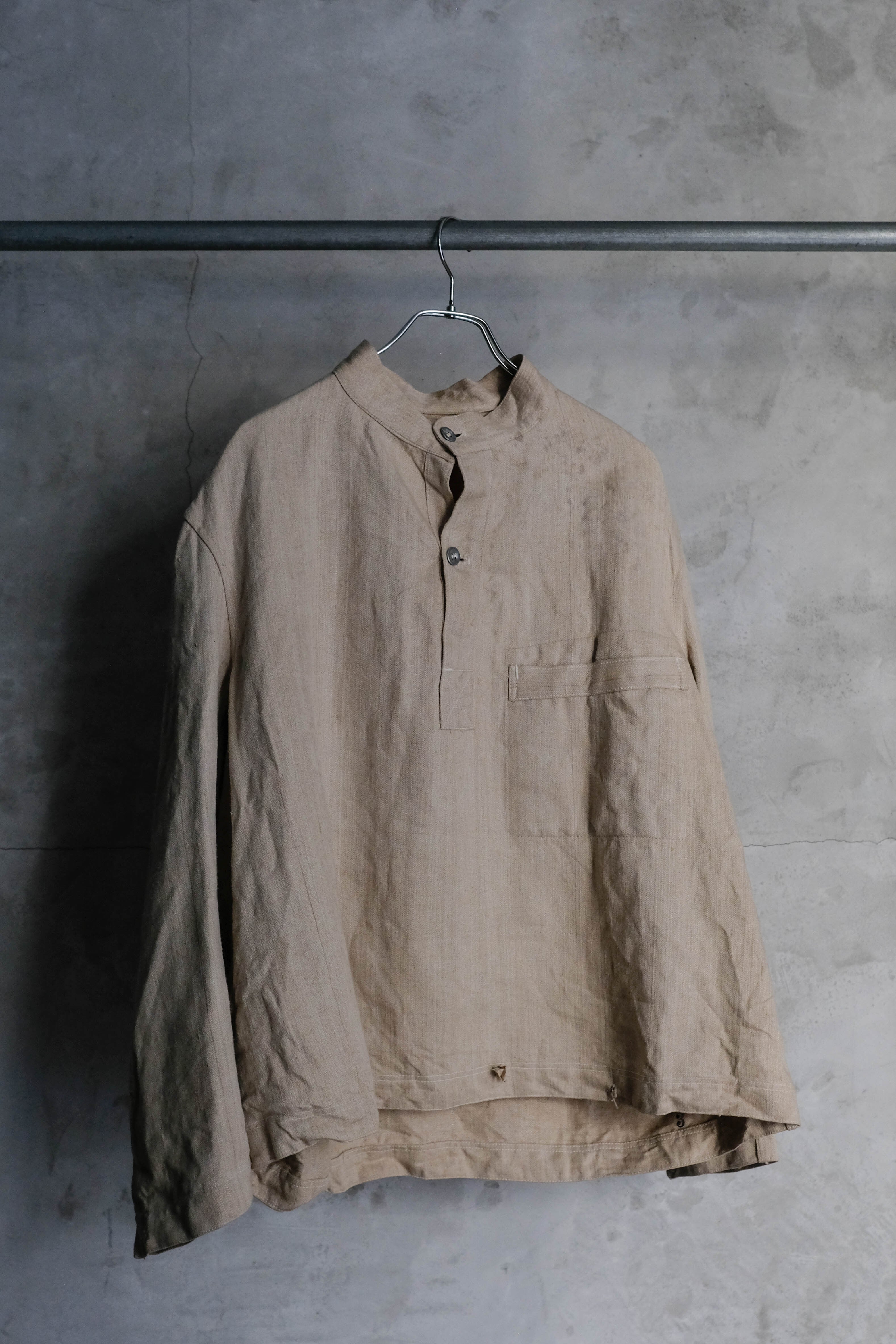 1930-40's ドイツ軍　HBTリネン　スモック 1930s German Linen Smock ドイツ軍 リネンスモック - メルカリ