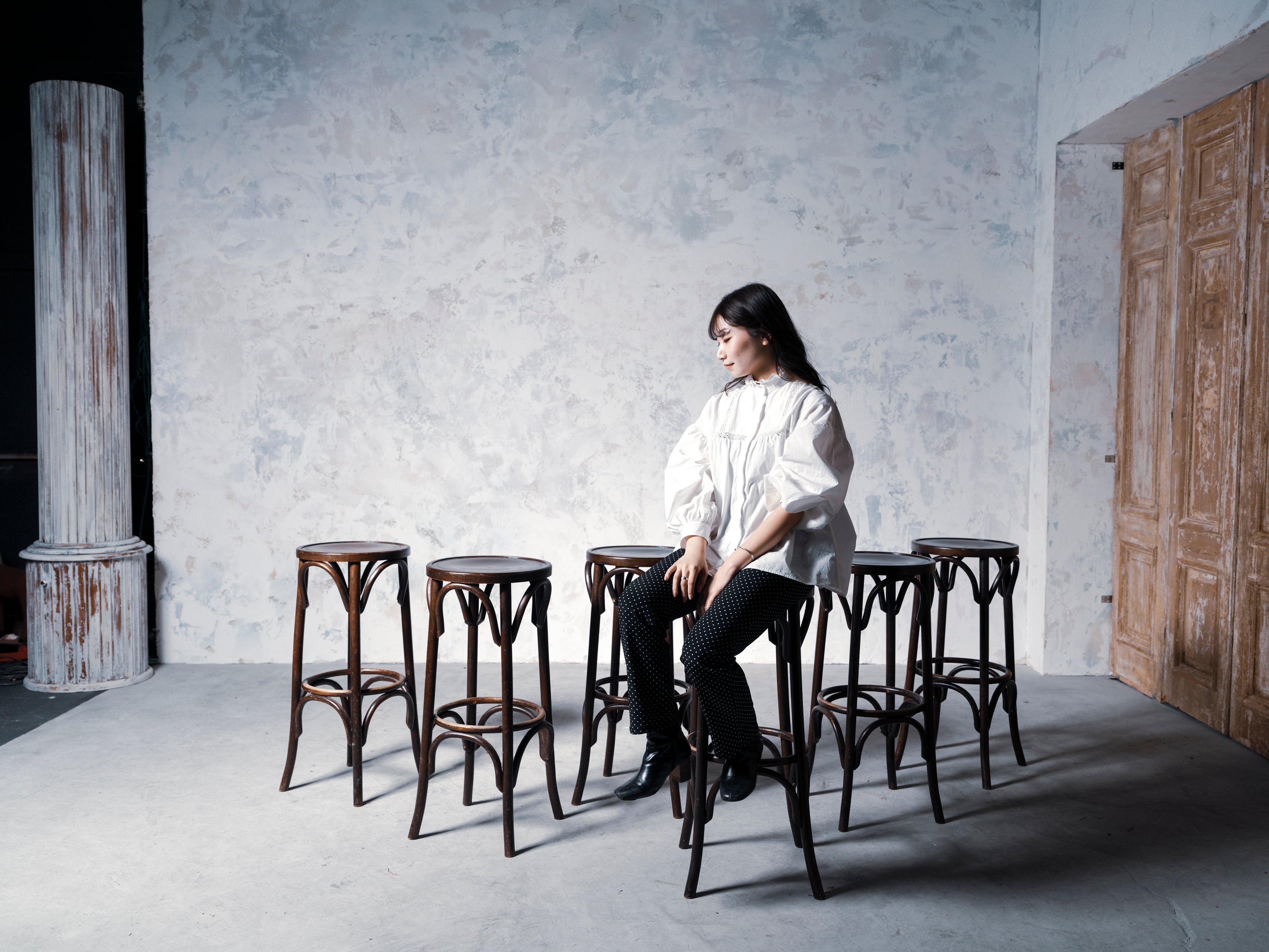 スツール/ベントウッドアンティークスツール/イギリス家具/英国家具/チェアー/カウンタースツール/ハイスツール/店舗什器/カフェ