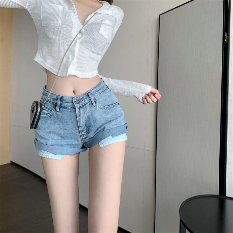 ショーツ サマー薄手Aラインパンツ 夏物 ブルマー ドラファッションホール49462680620