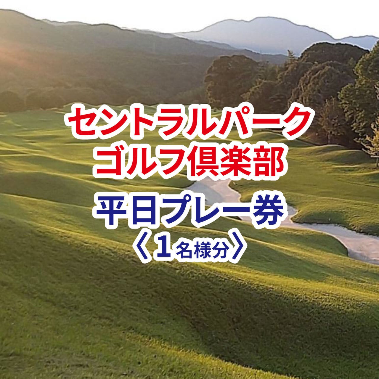 セントラルパークゴルフ倶楽部 平日プレー券 1名様分 | ゴルフ場へGO