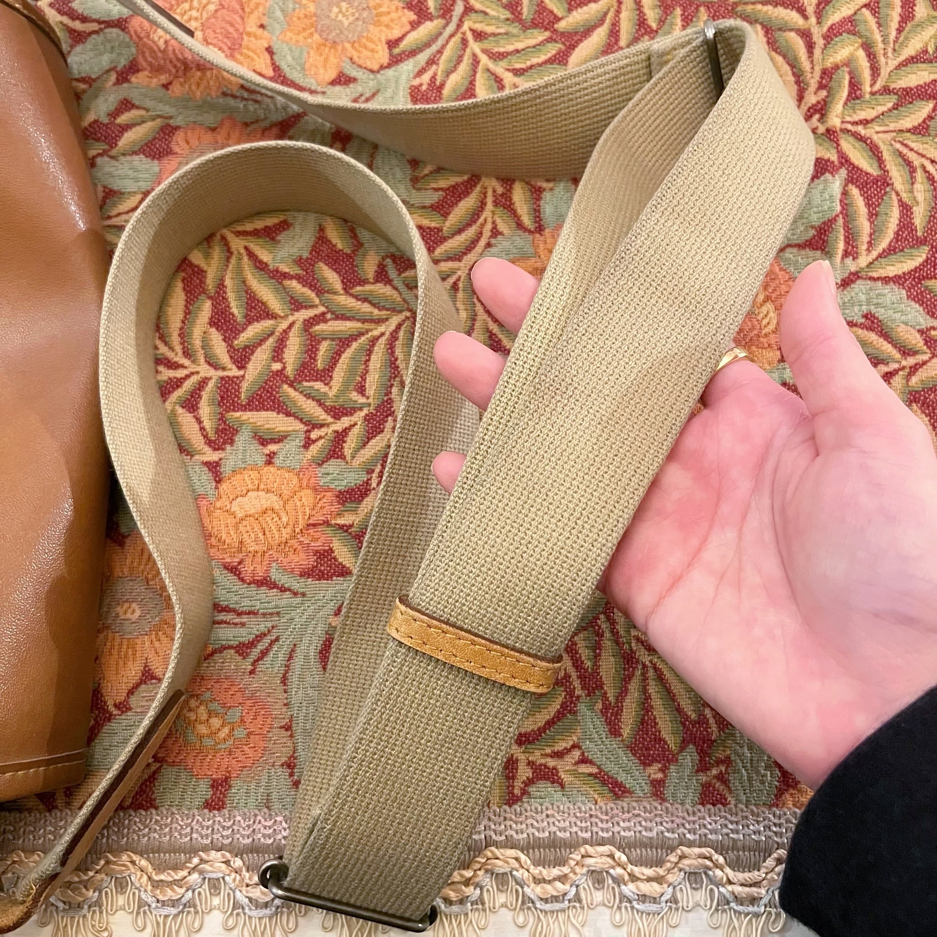 sac / beige brown shoulder bag