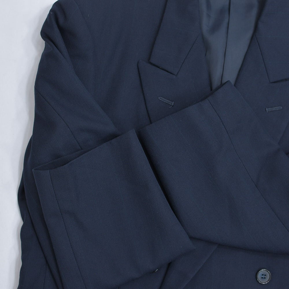 90～00s GRANBIRD OAK ヘリンボーン シャドーストライプ ダブル