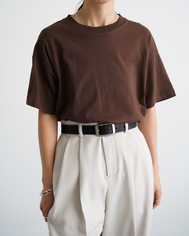 USAコットンTシャツ　Brown