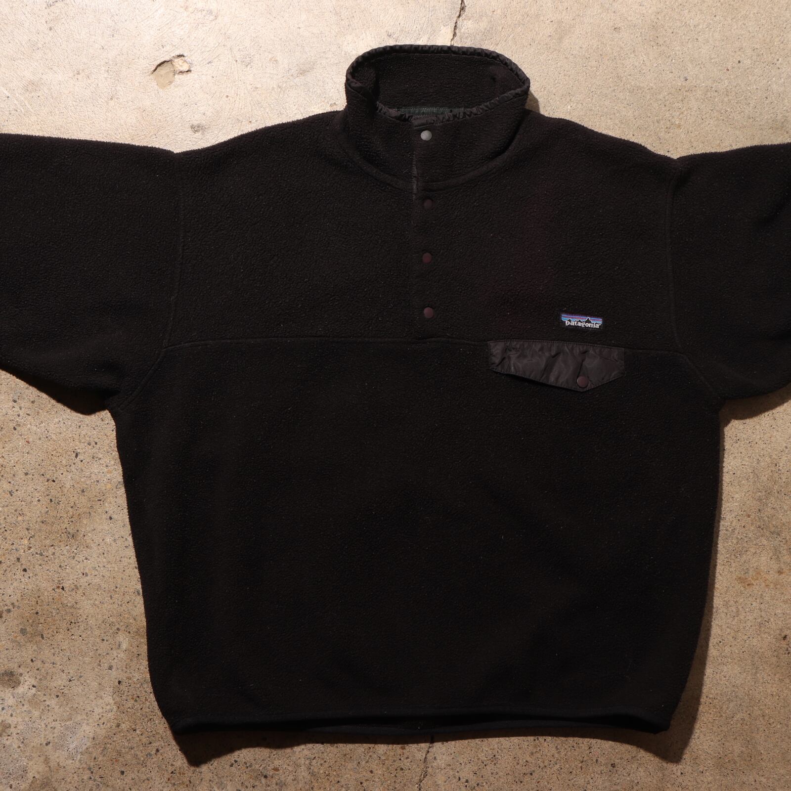 XL 黒 98年 シンチラ スナップt Patagonia パタゴニア フリース ...