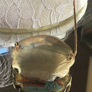 アンティーク 明治〜大正期 里帰り薩摩ボタンのブローチ