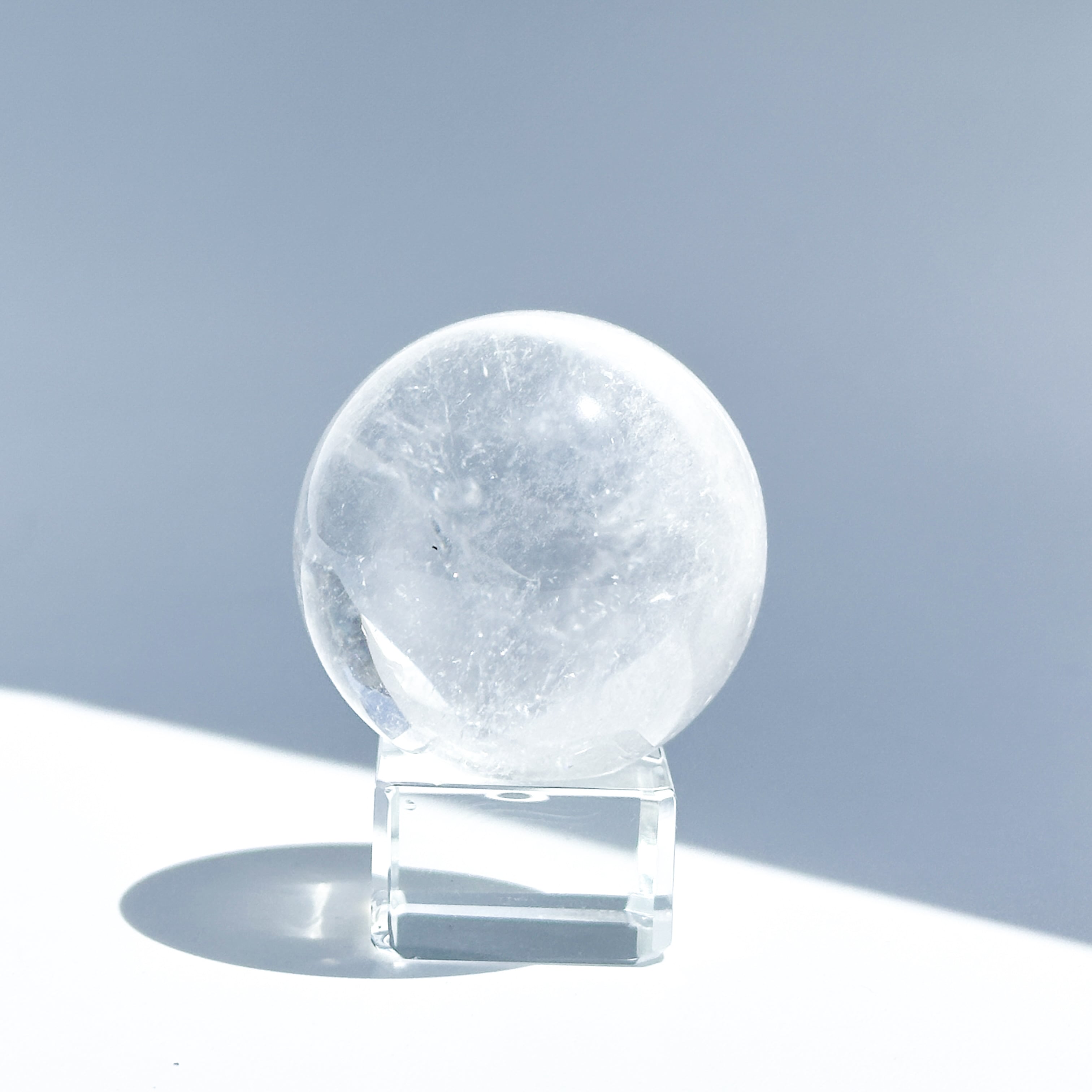 水晶＊クリアクリスタル＊5.9cmスフィア＊パワーストーン天然石 クリアクォーツ スフィア41◇ Clear Quartz ◇天然石・鉱物