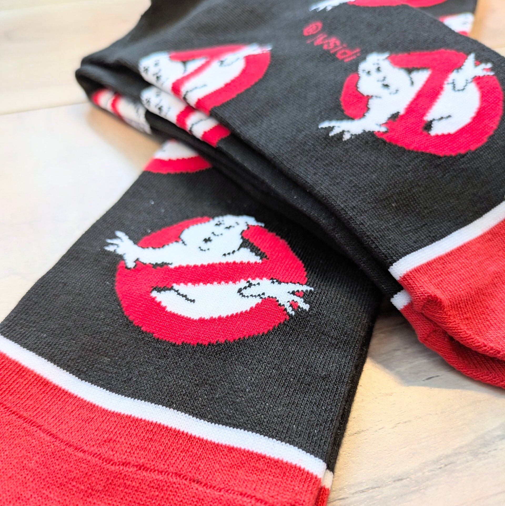 【 crew socks / クルーソックス 】『 ゴーストバスターズ / ムーグリーロゴ 』 靴下 / ソックス 〚アメリカン雑貨 アメトイ〛