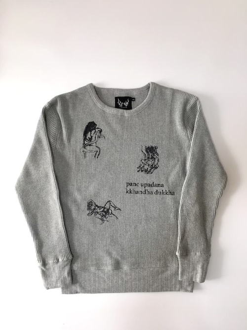 【CRANA】"Rommy" HEAVY WEIGHT THERMAL (GRAY)