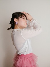 enogu -basic- light_purple 【ピアス／イヤリング】
