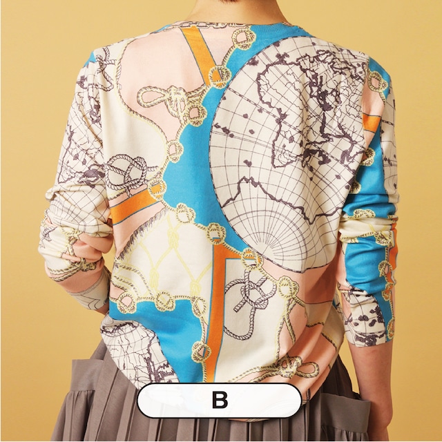 長袖ニット【全3柄】