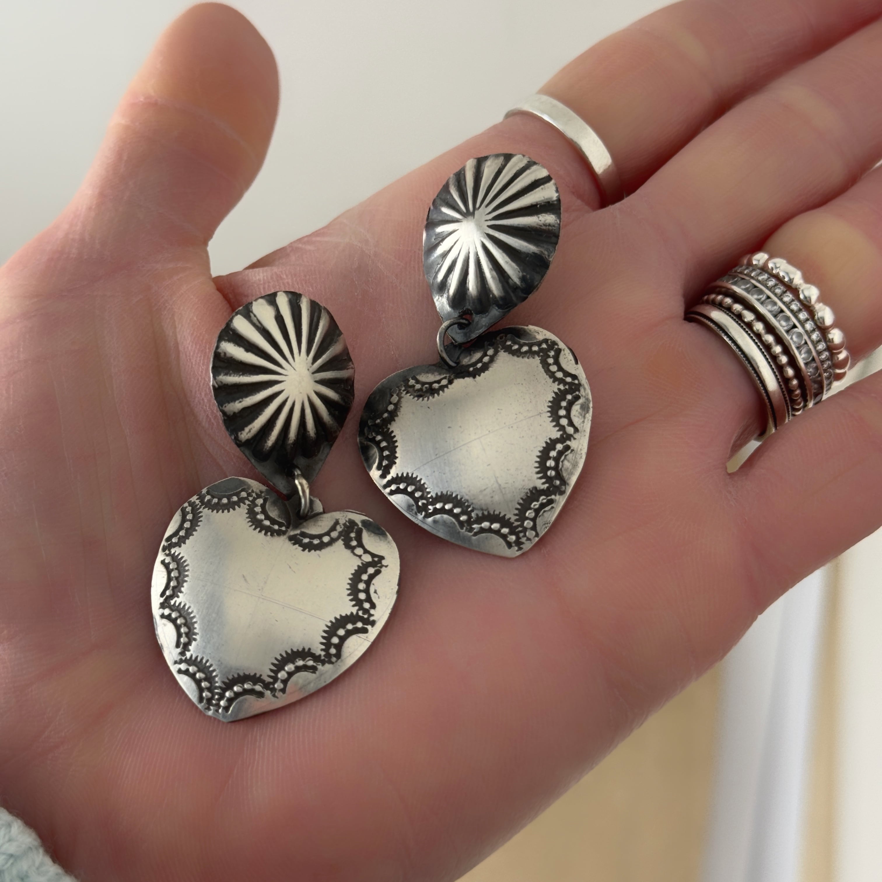 Indian Jewelry》 ハート コンチョピアス | 【公式通販】鎌倉の