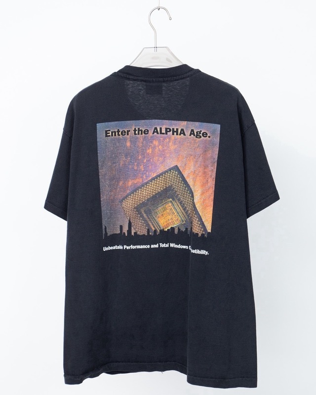 both sides print T-shirt (single stitch)